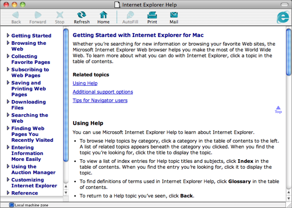 internet explorer for mac os sierra download